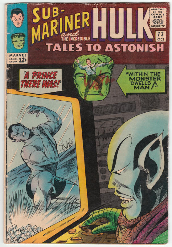 Tales To Astonish #72 front cover