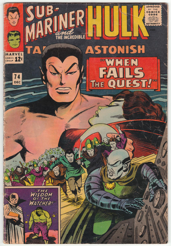 Tales To Astonish #74 front cover