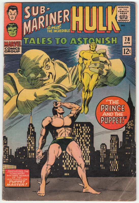 Tales To Astonish #78 front cover