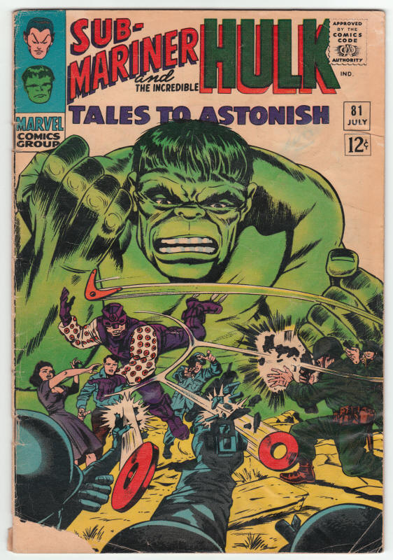 Tales To Astonish #81 front cover
