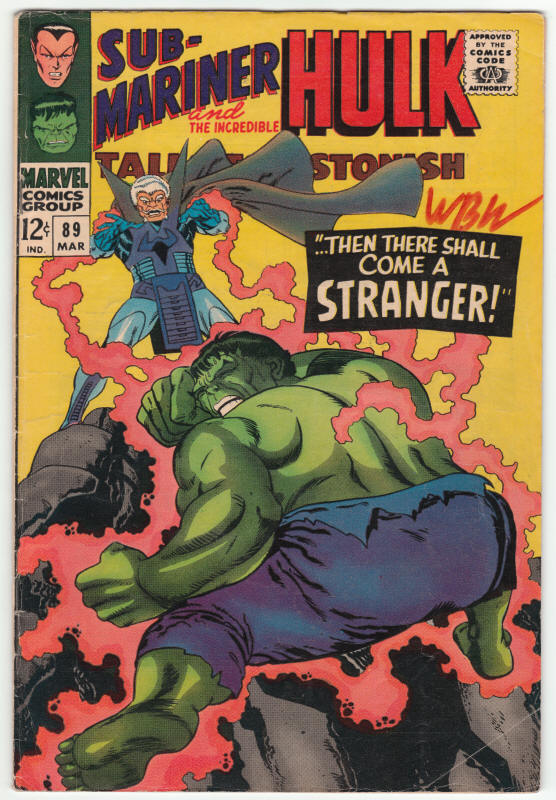 Tales To Astonish #89 front cover