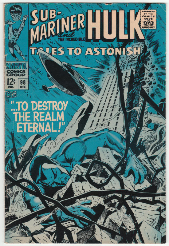 Tales To Astonish #98 front cover