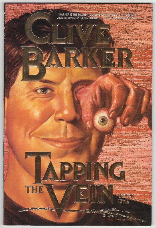 Clive Barker Tapping The Vein Book 1 front cover