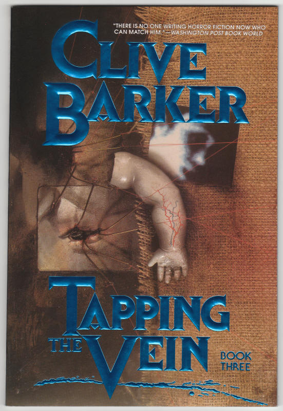 Clive Barker Tapping The Vein Book 3 front cover