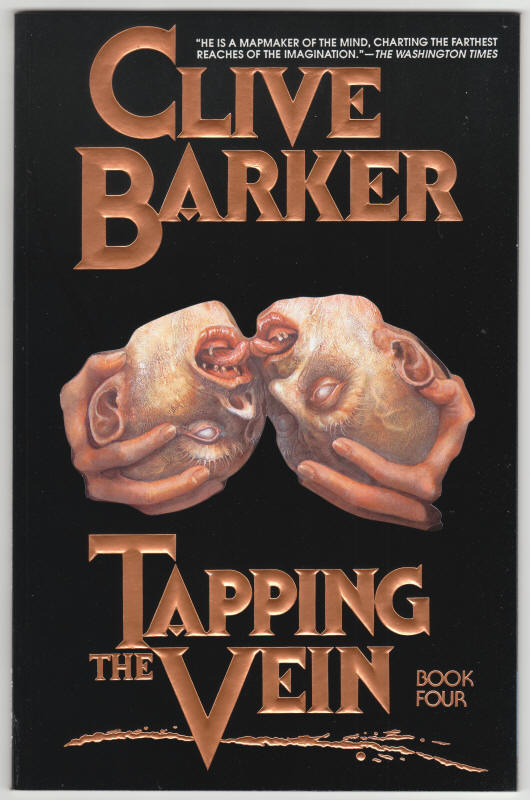 Clive Barker Tapping The Vein Book 4 front cover