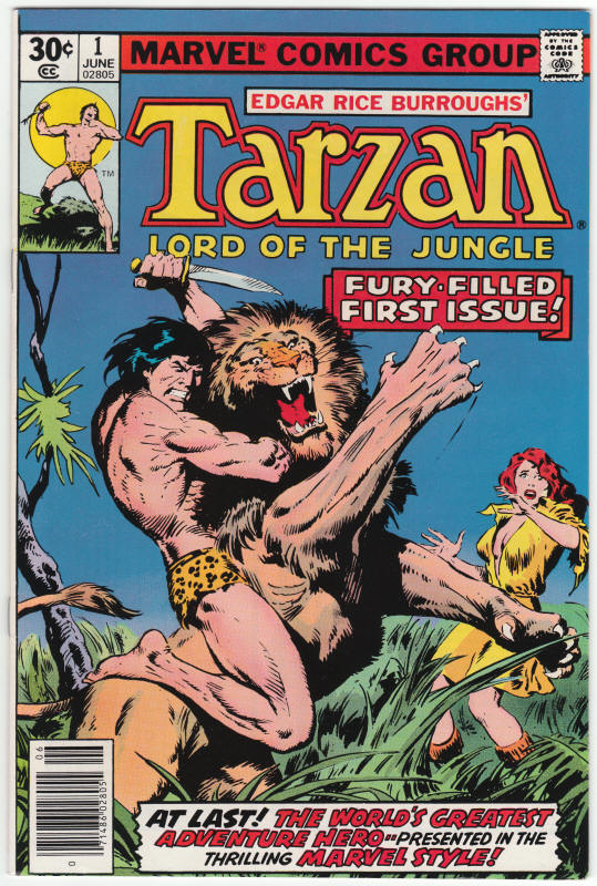 Tarzan Lord Of The Jungle #1 front cover