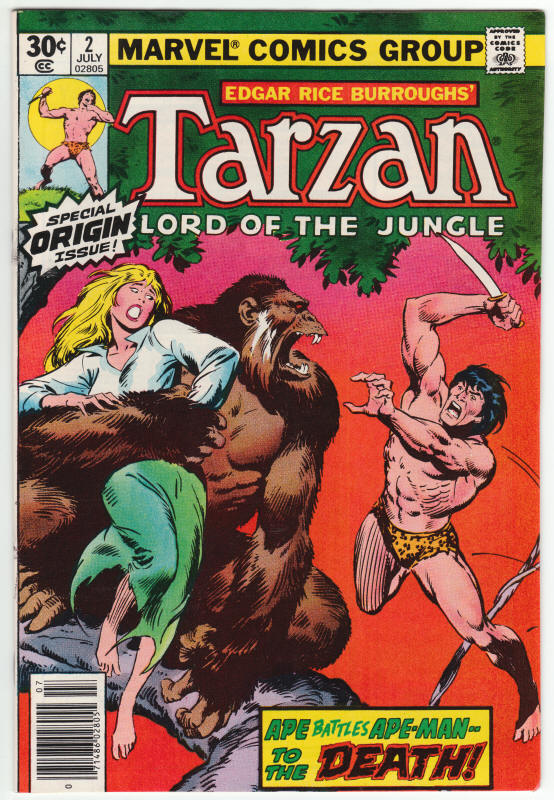 Tarzan Lord Of The Jungle #2 front cover