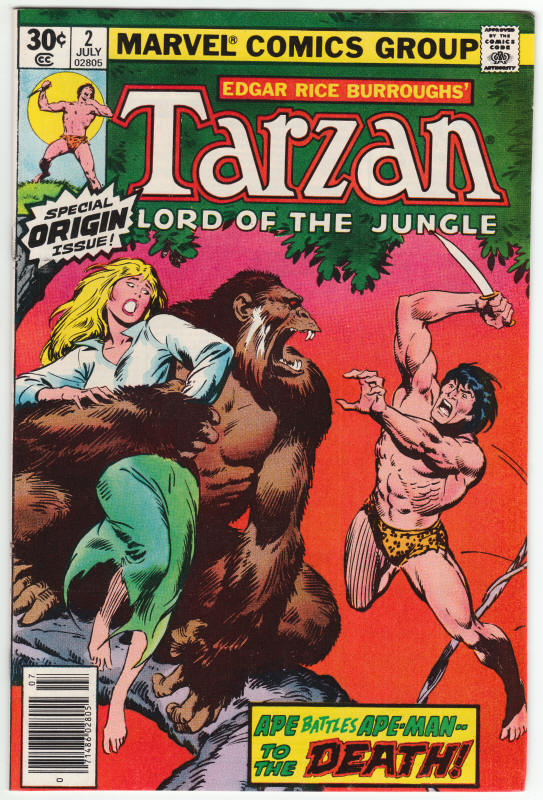 Tarzan Lord Of The Jungle #2 front cover