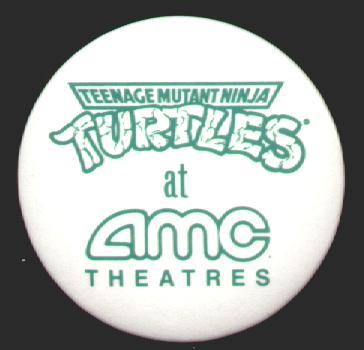 Teenage Mutant Ninja Turtles AMC Promo button