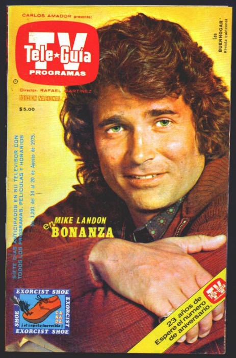 Tele Guía 1201 August 14 1975 front cover