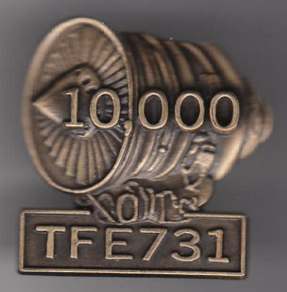 TFE731 Engine Pin