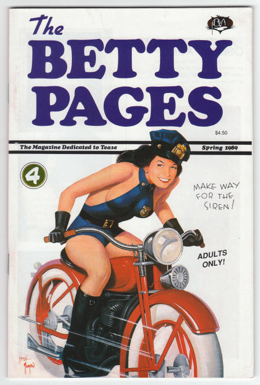 The Betty Pages #4 front cover