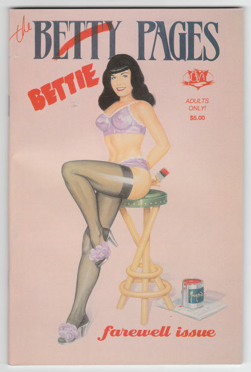 The Bettie Pages #9 front cover