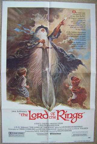 The Lord Of The Rings One Sheet Movie Poster