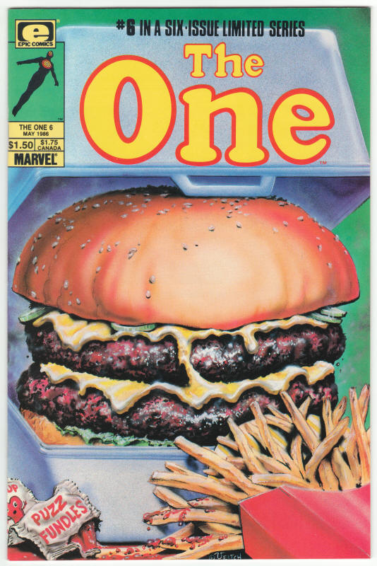The One #6 front cover