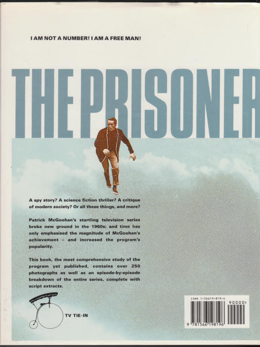 The Prisoner back cover