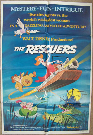 The Rescuers One Sheet Movie Poster