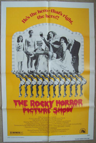 The Rocky Horror Picture Show One Sheet Movie Poster