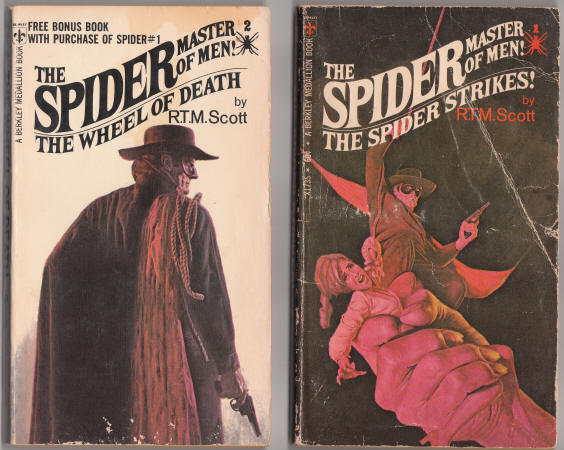 The Spider #2 and #1 by RTM Scott