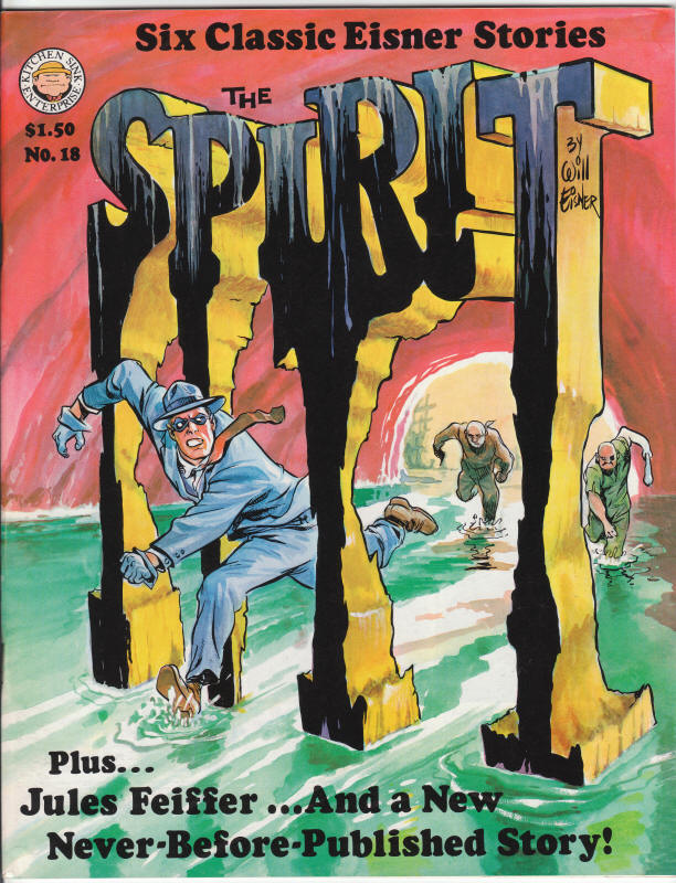 The Spirit Magazine #18 front cover