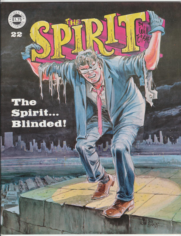 The Spirit Magazine #22 front cover