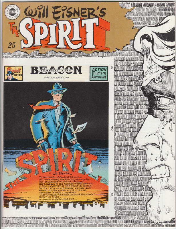 The Spirit Magazine #25 front cover