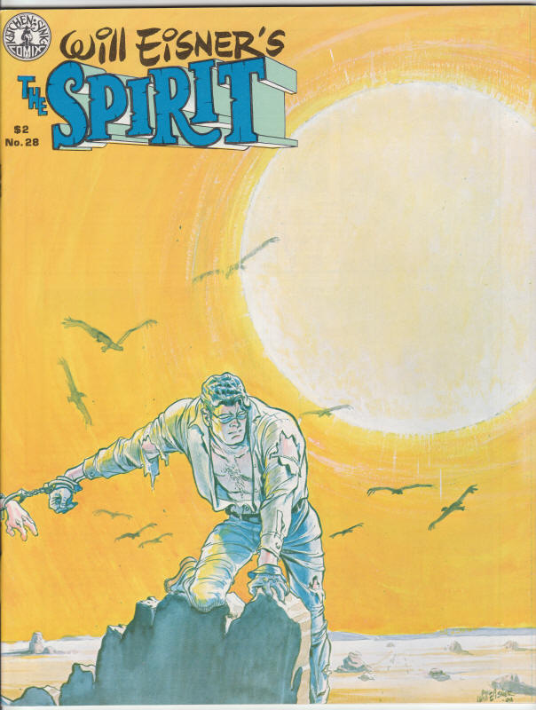 The Spirit Magazine #28 front cover