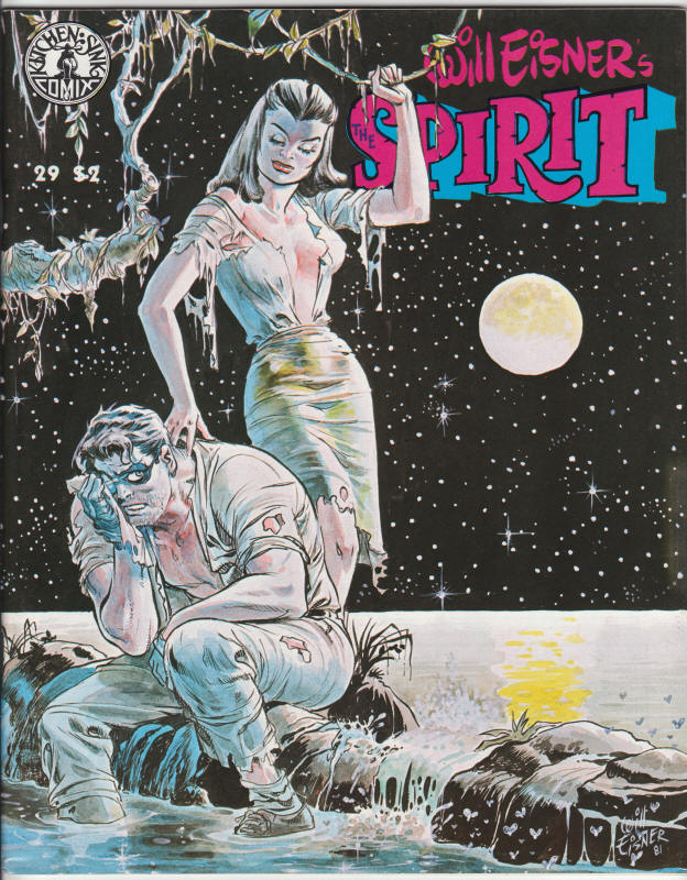 The Spirit Magazine #29 front cover