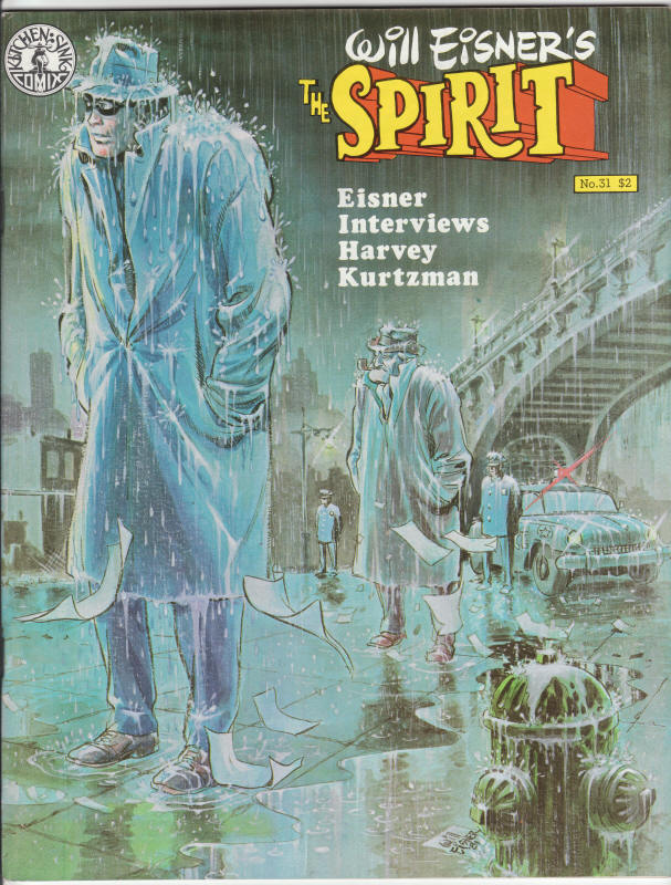 The Spirit Magazine #31 front cover