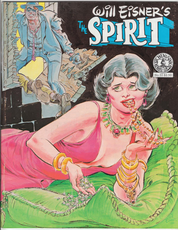 The Spirit Magazine #33 front cover