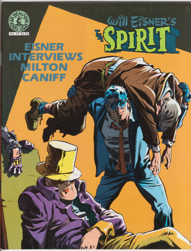 The Spirit Magazine #34 front cover