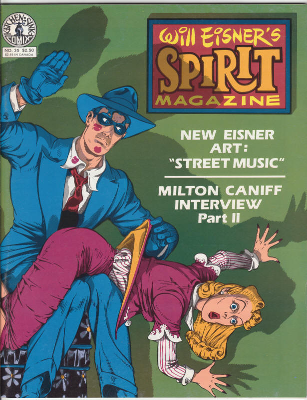 The Spirit Magazine #35 front cover