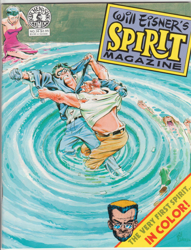 The Spirit Magazine #36 front cover