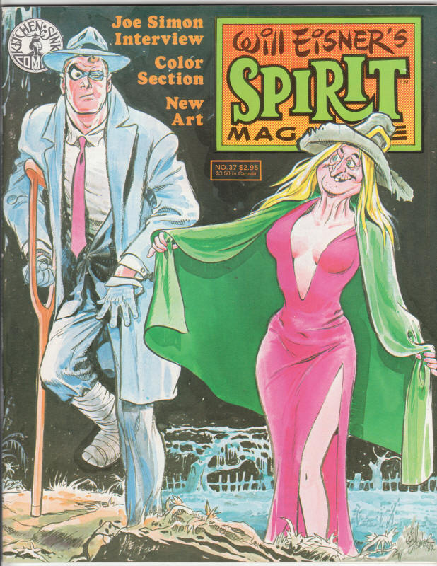 The Spirit Magazine #37 front cover