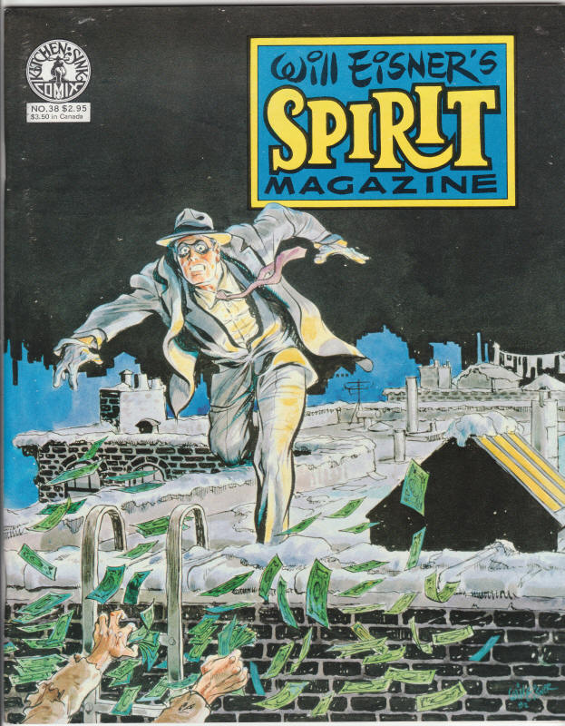 The Spirit Magazine #38 front cover