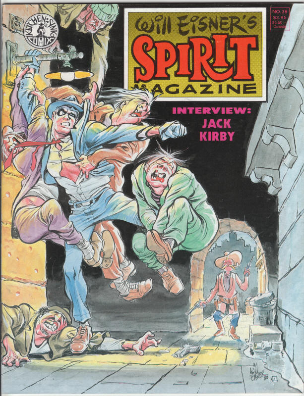 The Spirit Magazine #39 front cover
