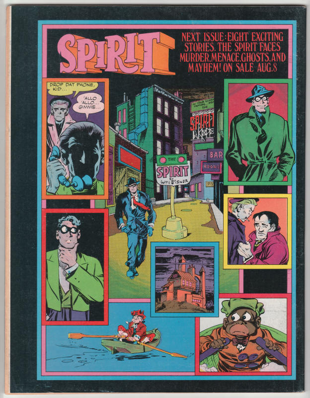 The Spirit Magazine 3 back cover