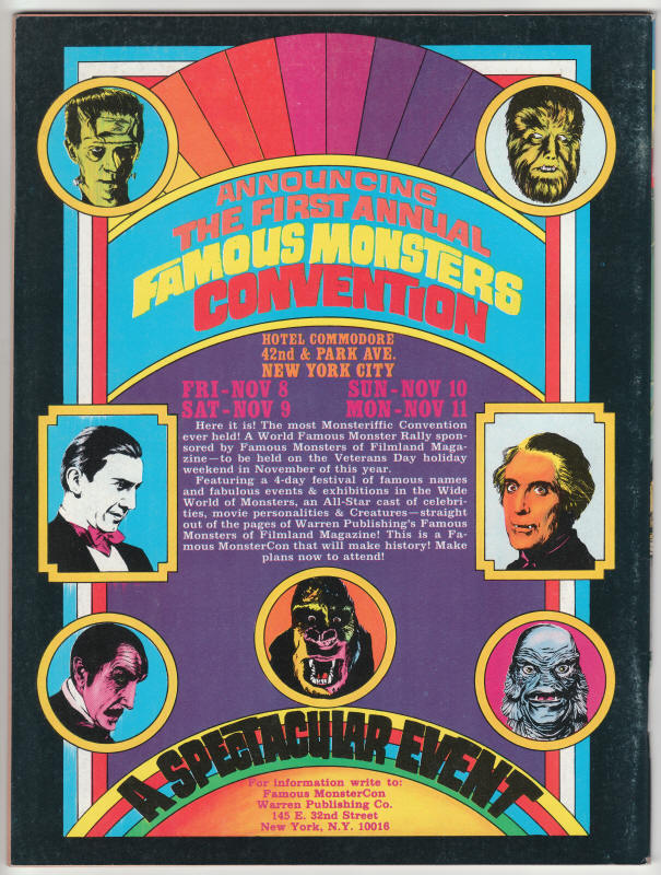 The Spirit Magazine #4 back cover