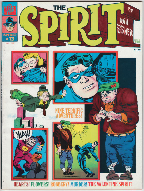 The Spirit Magazine #13 front cover