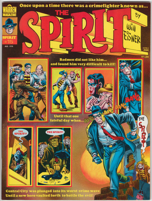 The Spirit Magazine #15 front cover