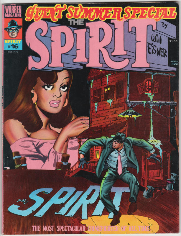 The Spirit Magazine #16 front cover
