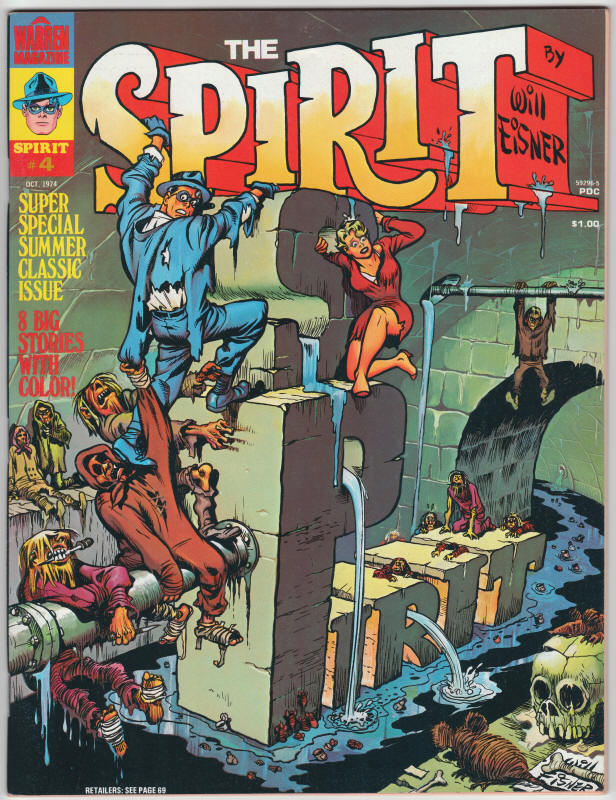 The Spirit Magazine #4 front cover