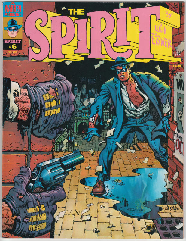 The Spirit Magazine #6 front cover