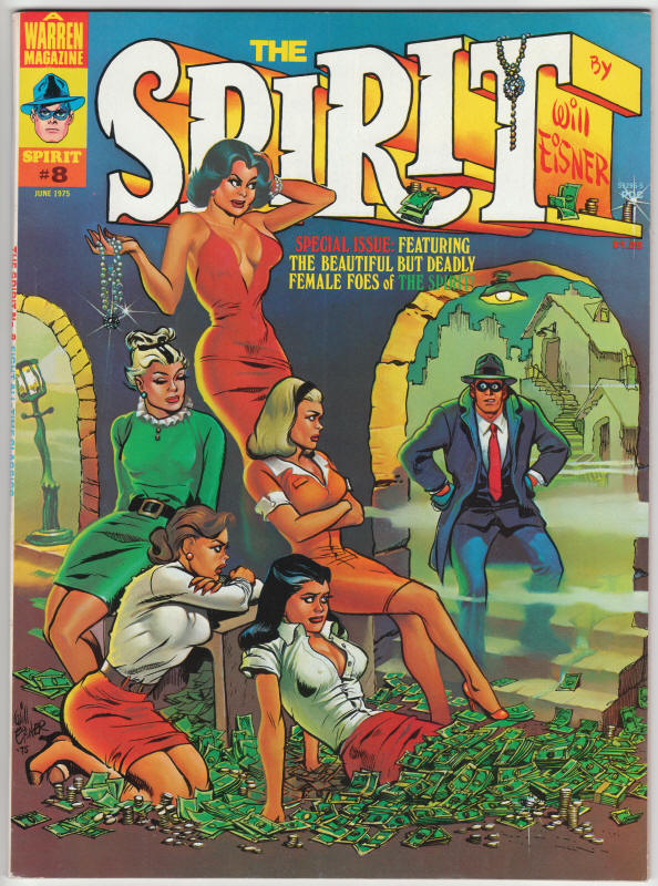 The Spirit Magazine #8 front cover