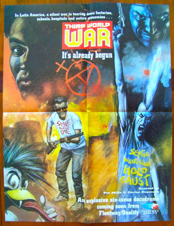 Third World War Fleetway Promo Poster