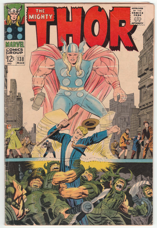 Thor #138 front cover