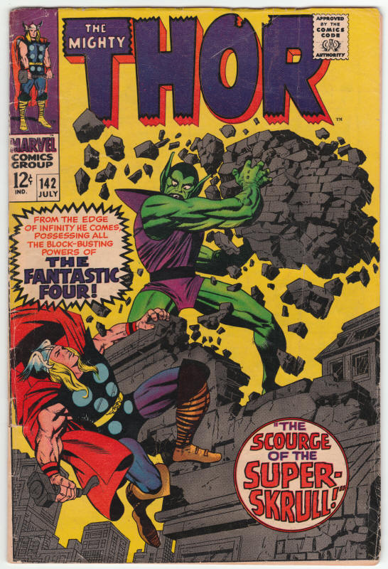 Thor #142 front cover