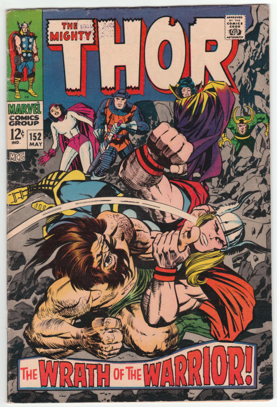 Thor #152 front cover