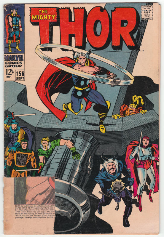 Thor #156 front cover