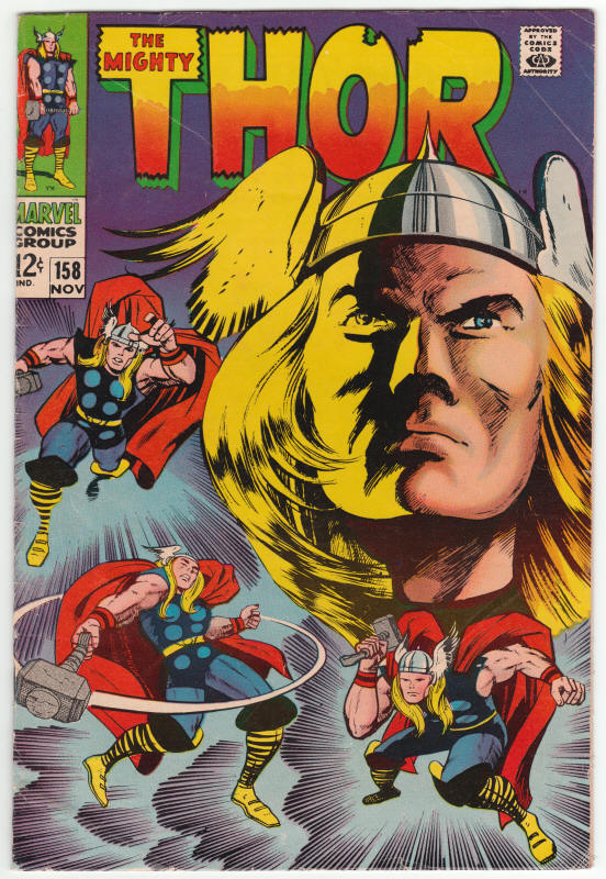 Thor #158 front cover